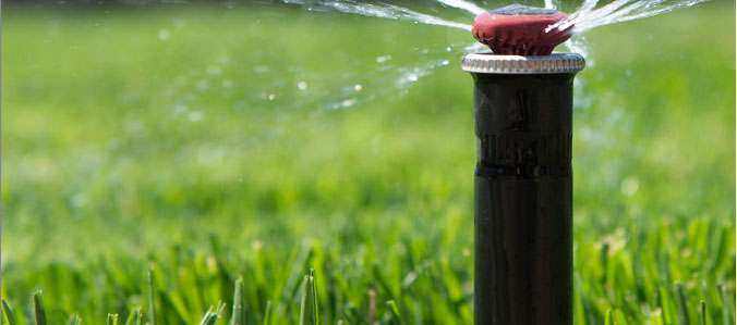 home irrigation water sprinkler