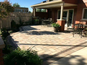 commercial landscaping outdoor living area northwestern in