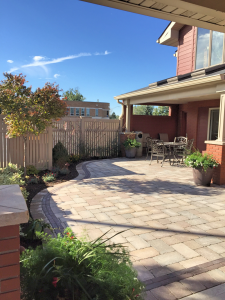 commercial landscaping of backyard northwestern in