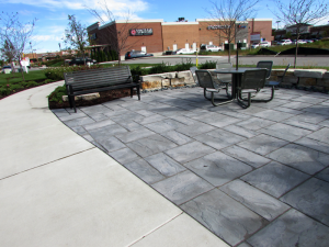 commercial landscaping outdoor patio northwestern in